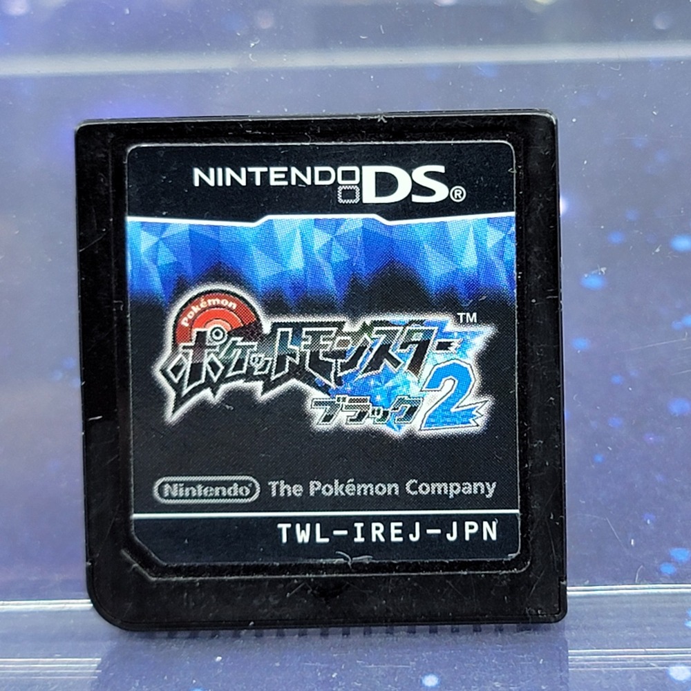 Pokemon Black 2 Version (Nintendo DS) JAPANESE Video Game US SELLER 0494